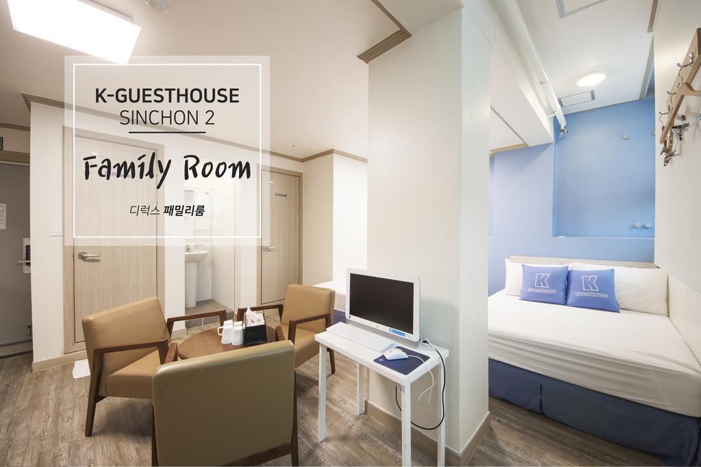 K-Guesthouse Sinchon 2 Seul Zewnętrze zdjęcie